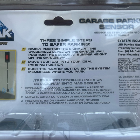 Peak Garage parking sensor NIB - Picture 6 of 6
